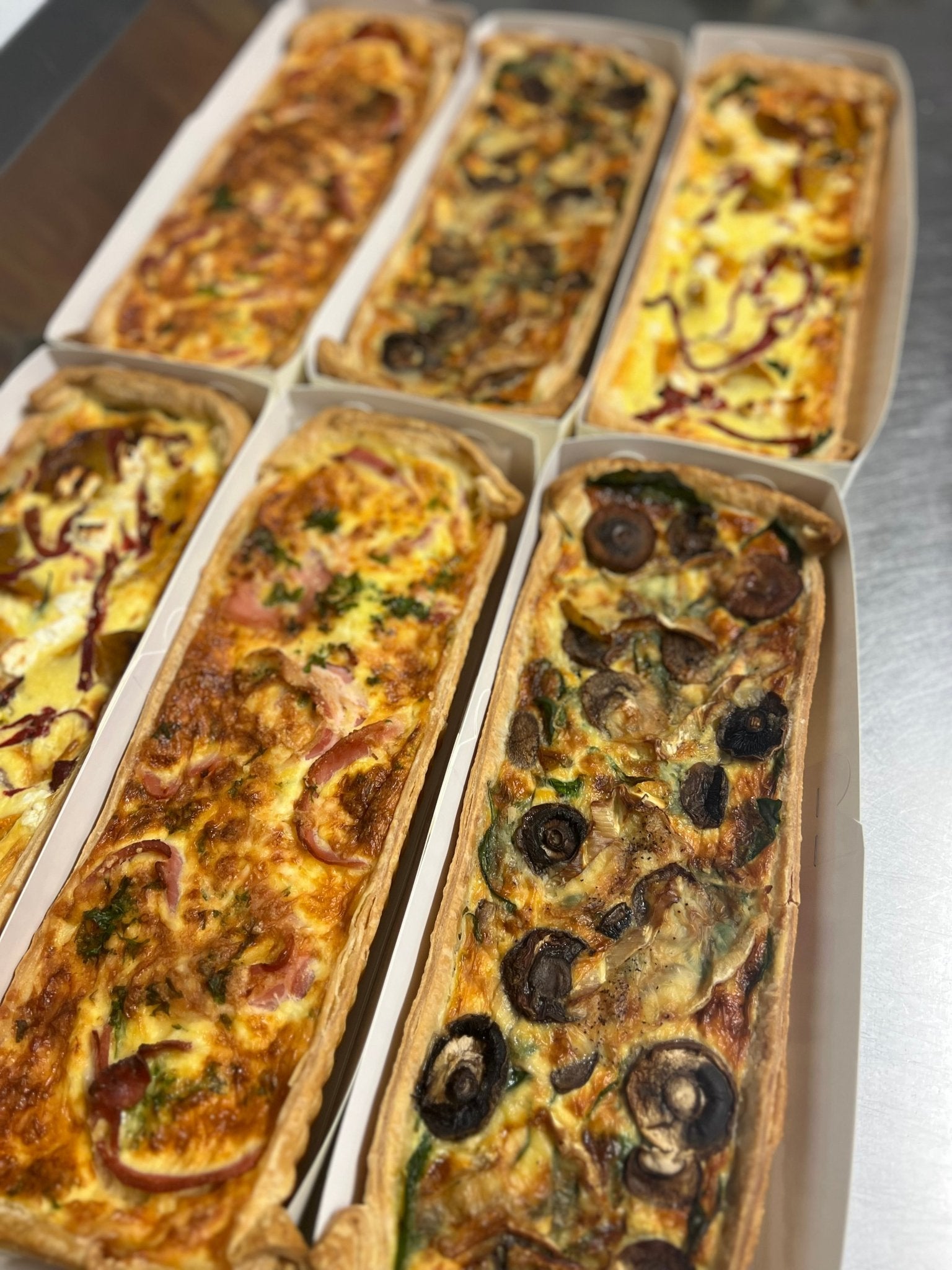 Large Savoury Tarts - La Bouche