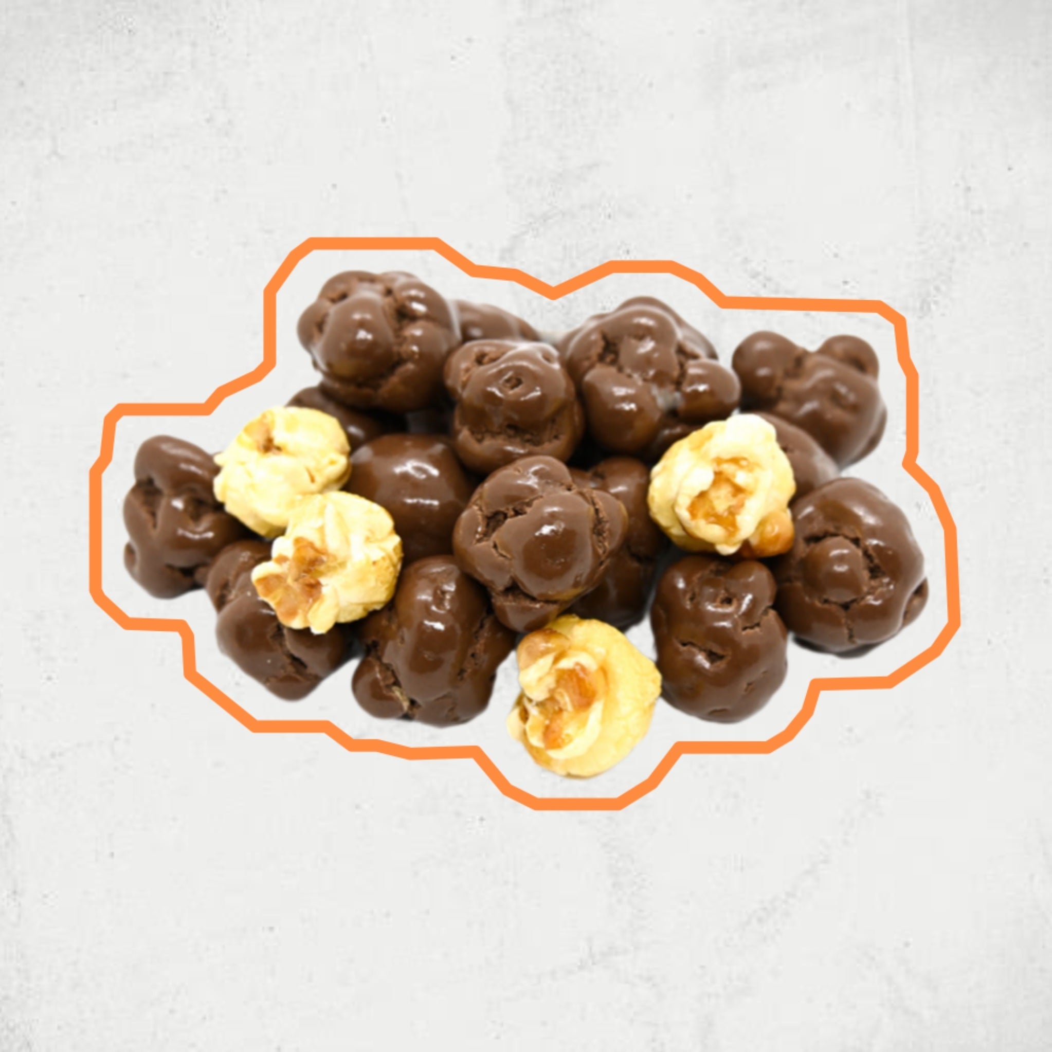 MILK CHOCOLATE CARAMEL POPCORN - La Bouche