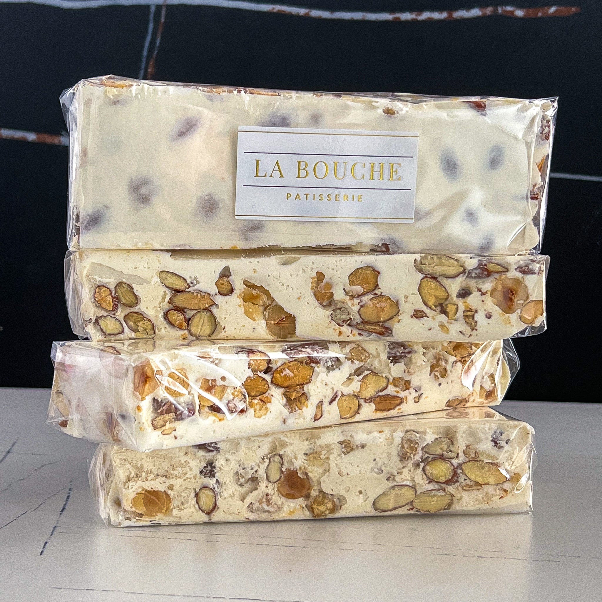 Hazelnut + Almond Nougat - La Bouche