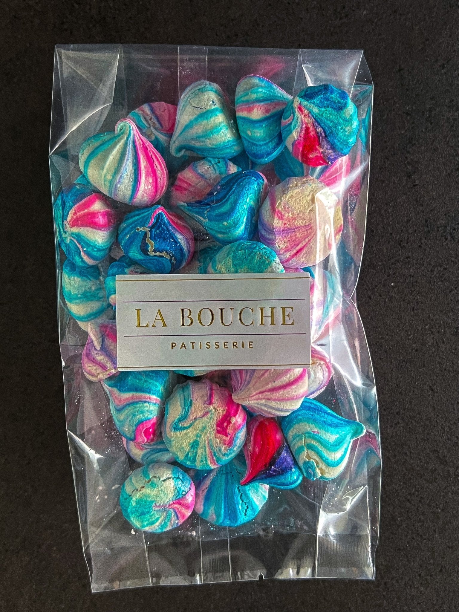 Rainbow Meringues - La Bouche