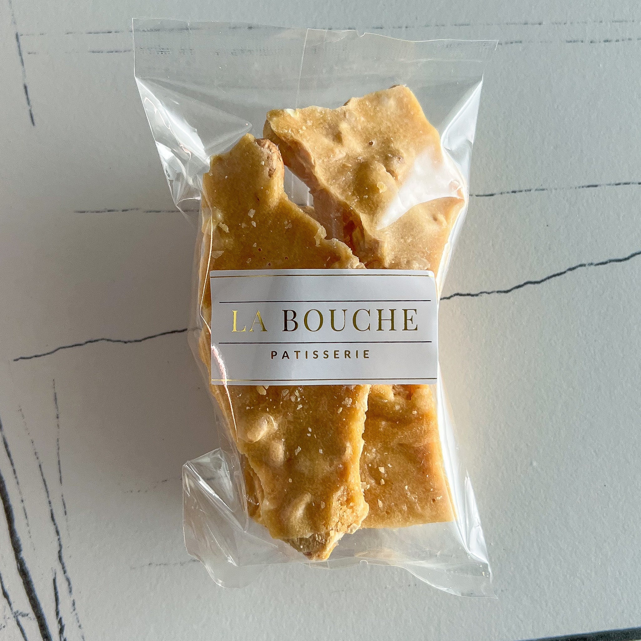 Salted Cashew Brittle - La Bouche